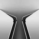 TDR - Muismat | Metaal | Omkeerbaar | 24 x 20 | Zilverkleurig