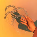 Happy Birthday Tiara en Sjerp-Met text "Birthday Queen"- Ideaal als Cadeau voor Verjaardagen-birthday diadeem-goud