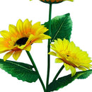 Solarlamp Zonnebloemen - LED met dag/nacht sensor