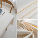 Waterdicht tafelkleed 140x140cm - Vlekbestendig - Melkwit