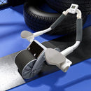 Buikspiertrainer Thuis - Complete Set met Ab Roller en Kniem