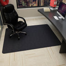 Premium Bureaustoel Mat met Antislip Basis - Ultieme Vloerbescherming & Comfort -90*120 CM-zwart