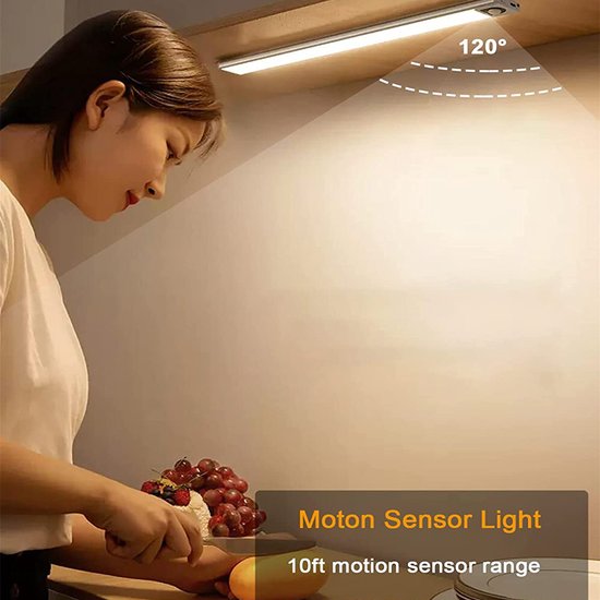 Unikorf Kastverlichting 40CM Sensor, Driekleur, USB