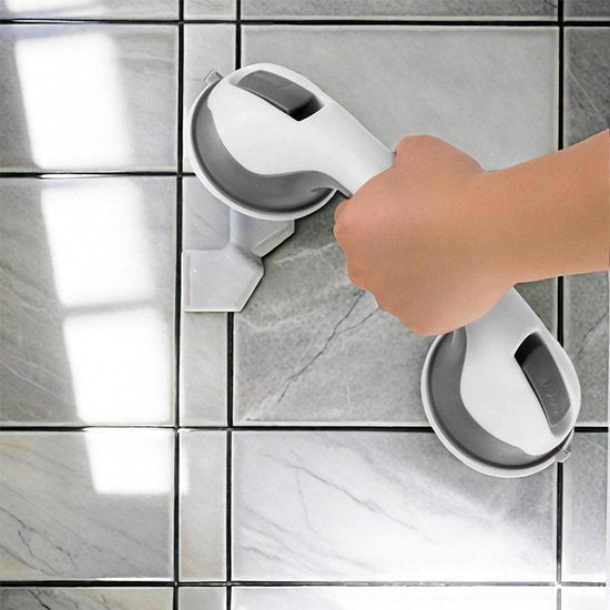 2-pack Veiligheidsgrepen met Zuignap - Douchegrepen Badkamer - Senioren & Gehandicapten - 30cm