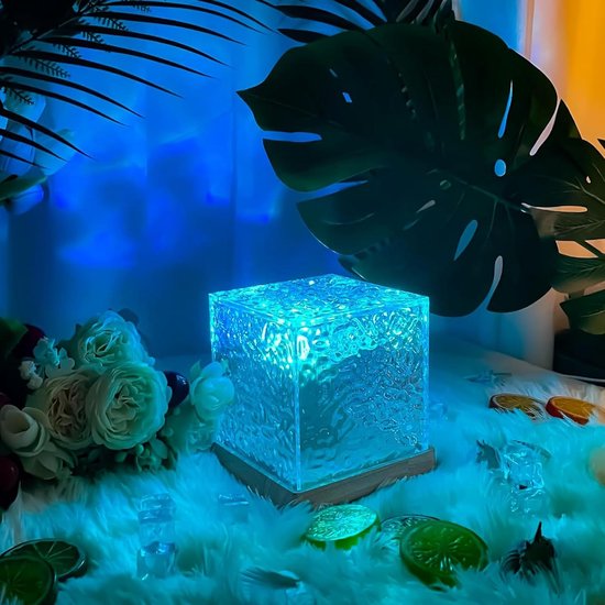 TikTok Noorderlicht/Ocean projector - Tesseract kristallen