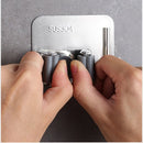 Unikorf 2 stuks RVS Bezem-/Mophouder - Zelfklevend