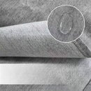 Hoogwaardig Waterdicht Douchegordijn 180×200 cm – Grijs – Met zilverkleurige Binnenringen