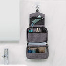TDR - Toilettas - Organizer voor Toiletartikelen - met haak - multifunctioneel en draagbaar -23*7*15cm- grijs