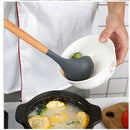 TDR - Kookgerei set met Houder 11-delig - Hout met Siliconen