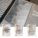 Luxueuze Antislip Badmat – Waterabsorberend & Snel Droog – Stijlvol Geometrisch Design – Veilig en Comfortabel – 60x90cm – Donkergrijs