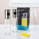 4 delige Stijlvolle en Praktische Glazen Spuitflessenset 100ml -BBQ Accesoires-Lekvrij en Ergonomisch - Ideaal voor Olie en Azijn-2sets