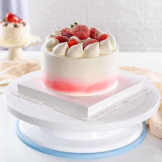 220delig- Luxe Cake & Taart Decoratie Set - 220-delig - Bakspullen - Taartversiering - Incl. Spuitzak Met Spuitmondjes Set – Taartplateau – Cupcake Vormpjes – Paletmes – Taartzaag – Cupcake Decoratie – Bakset