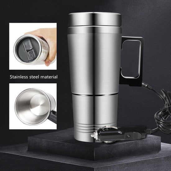 Automobielverwarmingsbeker - Houd je drankje warm tijdens he