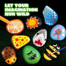 Glow-in-the-Dark Stenen Schilder Set - Creatieve Hobbyset voor Kinderen