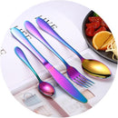 24-delige rvs bestekset vaatwasbestendig hoogglans