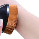2 stuks Groot formaat Foundation Brush - Synthetische borstelharen voor een natuurlijke en egale make-up