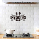 Unikorf Metaal Wandsculptuur Keuken & Woonkamer 35,5x21,5CM