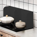 Universele Keuken Spatbescherming – Opvouwbaar, Hittebestendig en Eenvoudig Schoon te Maken-35*17.5*32-zwart