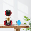 4 delige Herbruikbare RVS Dolce Gusto Capsule Set met Tamper, Maatschep en Reinigingsborstel - Duurzaam, Milieuvriendelijk en Kostenbesparend