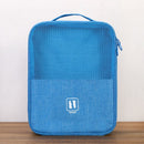 Extra grote schoenen opbergtas tot maat 50 - lichtblauw