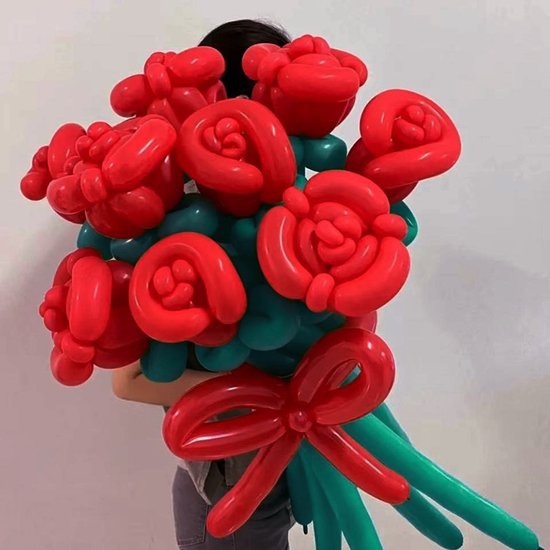 Unikorf 82-Delige Rozenballonboeketten - Valentijn & Moederd