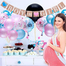 64 delig gender reveal party set - baby shower - gendershower reveal part - boy or girl
