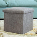 Opvouwbare opbergdoos - 45,5L - lichtgrijs - UniKorf.nl