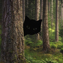 Unikorf 2-delige IJzeren Kattenspion Tuindecoratie Zwart