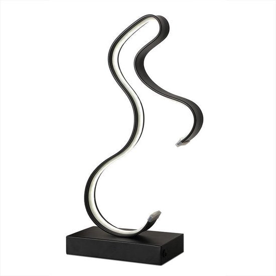 LED Bureaulamp Abstract Paard - 3 Witte Lichtstanden