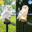 Sneeuwuil Solar Tuinlamp - Buiten Sfeerlicht Verlichting