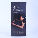 Slaapmasker voor mannen en vrouwen, 3D zijden slaapmasker, zacht en comfortabel, zwart slaapmasker, geschikt voor dutjes, reizen, ploegendienst
