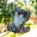 Schattige Koala Hars Hanger - Australisch Accent 21x12x23cm