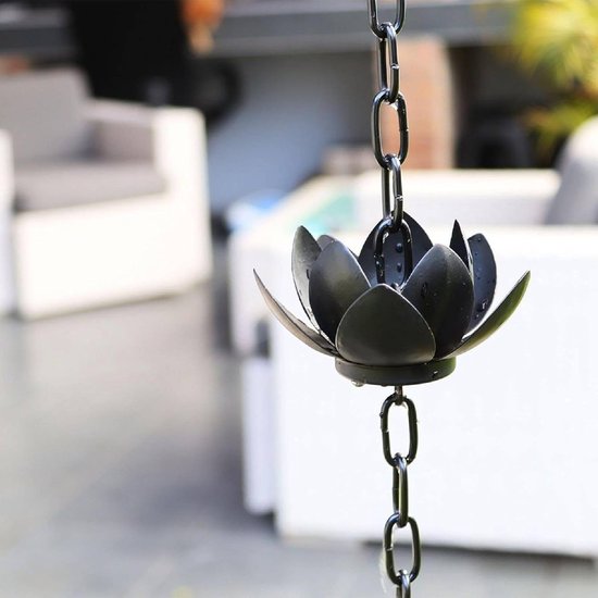 Unikorf Lotus Stijl Regenketting - Buitendecoratie - 90 cm
