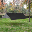 Outdoor Draagbaar Zonnescherm Met Opbergtas - Waterdicht - Tarps voor Kamperen 300 *300cm - 3-4 Personen -zwart
