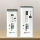 Japans Rijst/Granen Container/Dispenser/ Opbergdoos - 12KG inhoud - wit