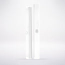 Xtraworks - LED Kastverlichting met bewegingssensor- Keukenverlichting onderbouw zilver (wit licht)-USB oplaadbaar- 30CM