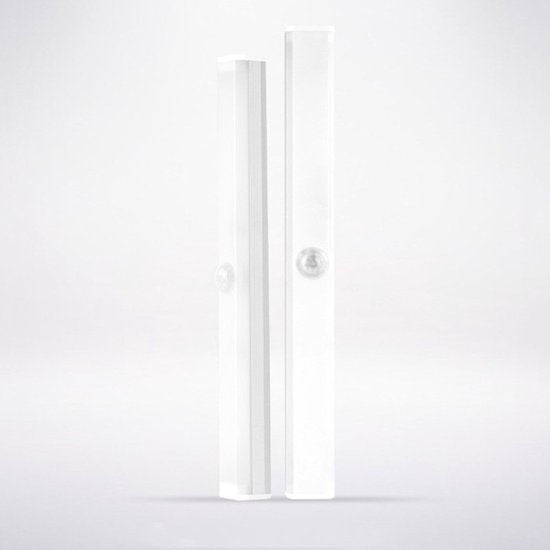 Xtraworks - LED Kastverlichting met bewegingssensor- Keukenverlichting onderbouw zilver (wit licht)-USB oplaadbaar- 30CM