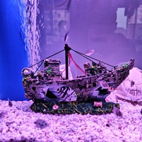 Unikorf Piratenavontuur Aquarium Decoratie 25*9*18.5cm