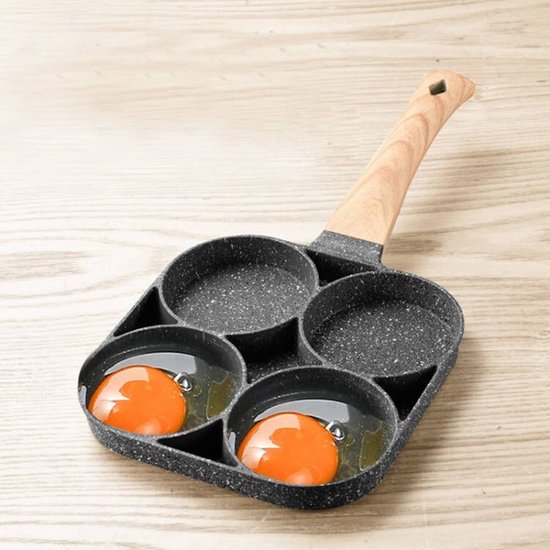 TDR-Omelet pan-Mini Pannenkoekenpan-Pancake Pan-Anti aanbaklaag