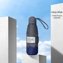 Opvouwbare Windproof Paraplu UV-SPF 50+ - Marineblauw