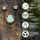 4-delige Magische Lichtgevende Boomhanger Set voor Buiten