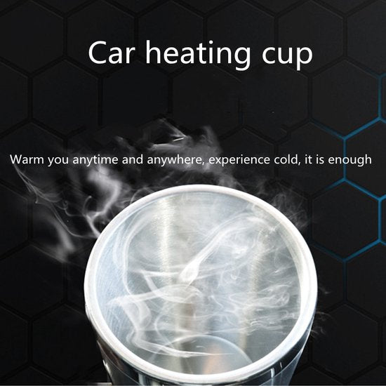 Automobielverwarmingsbeker - Houd je drankje warm tijdens he