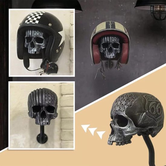 Schedel motorhelm houder wandsteun ophangsysteem voor motorf