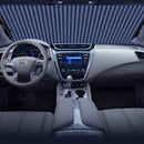 Automatische Intrekbare Zonnekap Auto – 70 cm – Warmte Isolatie Zonnescherm Voorruit – 6 Zuignappen – Universeel – Met Opbergdoos