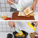 TDR - Kookgerei set met Houder 11-delig - Hout met Siliconen