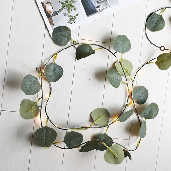 Unikorf LED Lichtsnoer Eucalyptus Wijnstok 2m 20 LED's