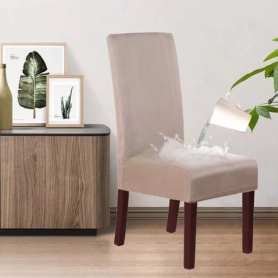 2 Stuks Waterdichte Stoelhoezen - Eetkamerstoel hoes - Stret