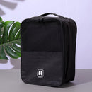 Draagbare schoenen opbergtas tot maat 45.5 - zwart