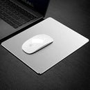 TDR - Muismat | Metaal | Omkeerbaar | 24 x 20 | Zilverkleurig