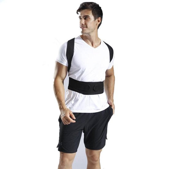 TDR Houding Correctie Brace - Postuur Corrector - Zwart S